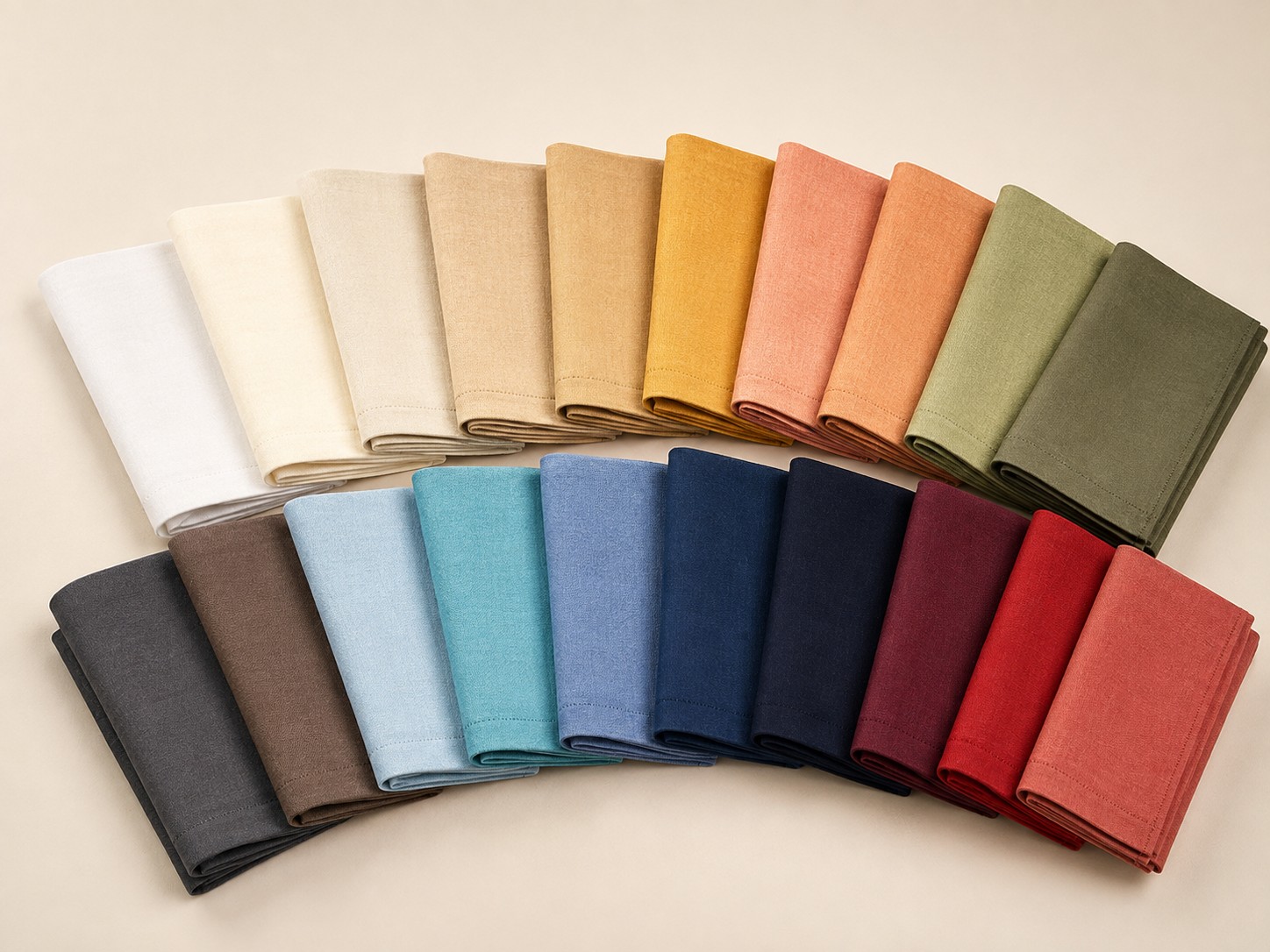 Colores disponibles en Tergal