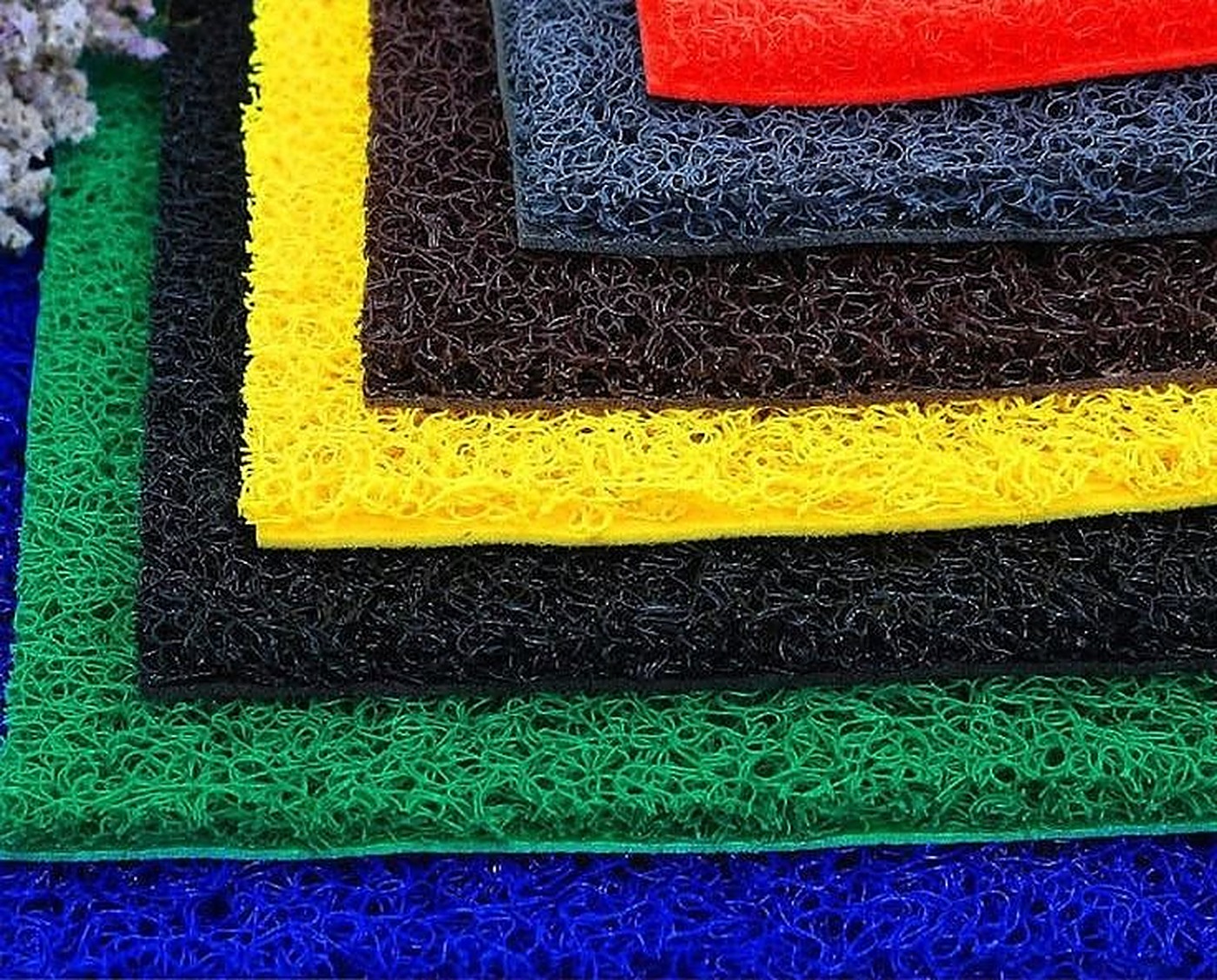 Tapete vinílico de colores